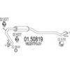 MTS 01.50819 Middle Silencer
